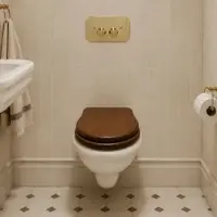 Kerasan WC wandhängend Retro/Vintage Serie Oxford Weiß von