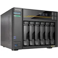 Asustor LOCKERSTOR 6 Gen3 (AS6806T), NAS, Desktop, AMD Ryzen, V3C14, 16 GB, DDR5