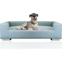 Silvio Design Rohrschneider RS 22338 Hundesofa gepolstert Polsterstoff – Sofa mit herausnehmbarem Kissen