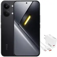 Xiaomi Poco X8 Pro Max 5G Smartphone 12 GB/512 GB 6,83 Zoll 8500 mAh Schwarz EU Ladegerät