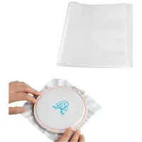 OEM Bordürstoff, 5 Stück, wasserlöslich - 10 x 10 Zoll - Hochwertiges PVA-Material - Wasserlöslicher Transferstabilisator