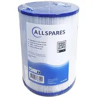 Allspares Spa Wasserfilter geeignet für Monarch Spa Sud / MS50