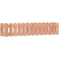 vidaXL Hochbeet Lattenzaun-Design 150x30x30 cm Massivholz Douglasie