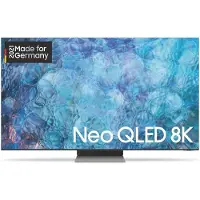 Samsung GQ85QN900AT, 2,16 m (85"), 7680 x 4320 Pixel, Neo QLED, Smart-TV, WLAN, Schwarz, Edelstahl