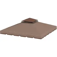 Northio Ersatzdach für 3x3m Pavillon, UPF 30+ Polyester