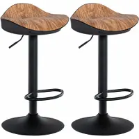 CLP 2er Set Barhocker Alisson natura