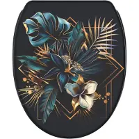 Sanilo WC-Sitz mit Absenkautomatik und Schnellverschluss Goldfera, Toilettendeckel direkt vom Hersteller, Klodeckel, Klobrille, WC Deckel, WC Brille