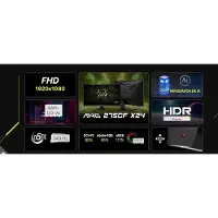 MSI MAG 275CF X24, 68,6 cm (27"), 1920 x 1080 Pixel, Full HD, LCD, 0,5 ms, Schwarz