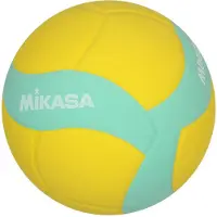 MIKASA - "VS220W" Volleyball für Kinder PP8887 (5, 5) (Gelb/Gelb/Petrol/Petrol)