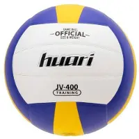 Huari - "Siles" Volleyball, Logo, Kontrast PP13718 (5) (Weiß/Blau/Gelb)