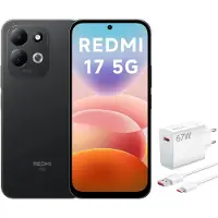 Xiaomi REDMI 17 5G 4GB 256GB Smartphone Schwarz 7500mAh 120Hz mit 67W Ladegerät