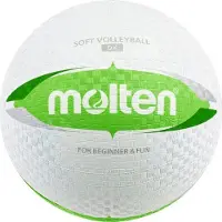Molten - "Volten" Volleyball PP533 (5) (Weiß/Grün)