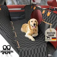 OEM Automobiliekissen für Hunde mit Isofix-Sicherung, Seitenfenster und Sicherheitsgurten, wasserdicht und abrasionsfest.