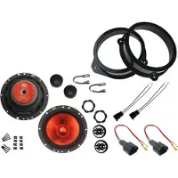 DSX JBL Lautsprecher Set für Audi A3 Sportback 8PA Baujahr 2004 - 2012 Tür vorne oder hinten 640 W