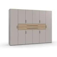 Freiraum Drehtürenschrank >DIGIT< in KASCHMIR / DORENA EICHE Nachbildung - 270x208x58cm (BxHxT)
