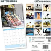 Dayplanner Skateboard Kalender 2027