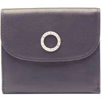Esquire Leder Geldbörse Athena Little Wallet Black schwarz