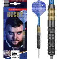 Target darts Dartpfeile Josh Rock Brass, mit Metallspitze, 22g, 3 Stück