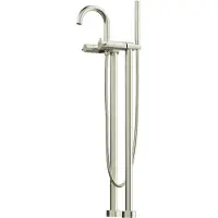Steinberg Serie 100 Wannenarmatur, freistehende Zweigriffarmatur, Ausladung 231 mm, 1001162BN