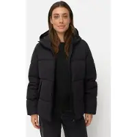 Camel active Gefütterte Jacke mit reflektierenden Details in Schwarz | Gr.: 36