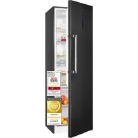 Exquisit Vollraumkühlschrank | KS5360-V-HE-040C inoxlook-az | 359 l | LED | Elektronisch | Energieklasse C | 39 dB | Inoxlook-az