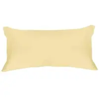 Formesse Bella Donna Jersey Kissenbezug ca. 32x65 cm | hellgelb - gelb