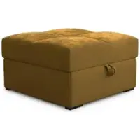 Masseno POUF MIZA Gelb 65x65 cm