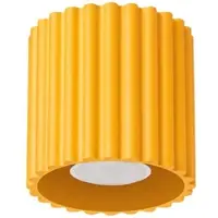 Sollux SL.2413 Deckenleuchte AURA 1 gelb GU10