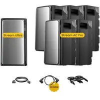 EcoFlow Stream Ultra, All-in-One Speicher für Balkonkraftwerke, by Powerness - Stream Ultra + 5 x Stream AC Pro | 11520Wh / ohne Zubehör / Selbstabholung