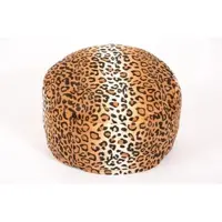 Linke Licardo Hocker Ø47/34 cm in Tierfelloptik in Gepardfell | Gr.: onesize