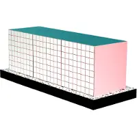 Seletti Supercabinet roter Gitterschrank