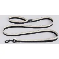 HAY - Dogs Leash Flat - M/L - Black/White