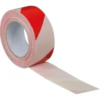 Varivendo Gewebe-Markierungsband 50mm x 25m weiß/rot