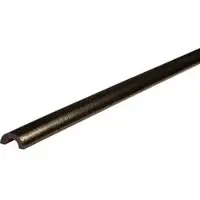 Knuffi Schutzprofil Typ R30, Bogen, PR-10228, selbstklebend, 5m Länge, schwarz, 50 x 25mm, Rohrschutz
