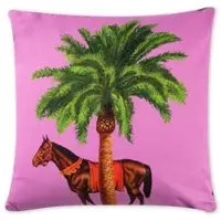 Excelsa Kissen Le Cirque du Marrakech Baumwolle 45x45 cm rosa