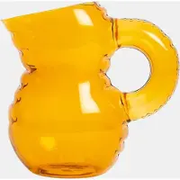 Home Studyo Karaffe Emily Amber Glass