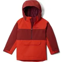 Columbia Youth Unisex Coreshot Waterproof Hooded Anorak super sonic, red oxide (845) XXS
