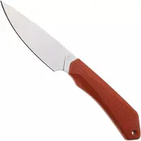 Gerber Forefront Fixed Drop Point 1077126, Stonewashed 420HC, Orange GFN, Jagdmesser