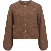 Object Strick Strickjacke Braun XL