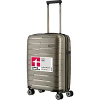 Travelite Air Base 4 Wiel Trolley S champagne metallic