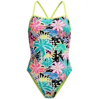 Speedo Fl Printed V-back 2.0 Badeanzug