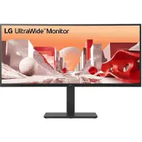 LG 34BA85QE-B, 86,4 cm (34"), 3440 x 1440 Pixel, Wide Quad HD, LCD, 5 ms, Schwarz