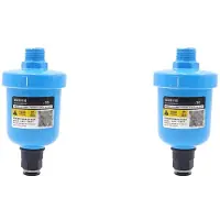 ISTOVO 2X AD202 Pneumatisches Luftkompressorventil Automatischer Ablass Luftfalle Cup Luftkompressor Schwimmertyp Automatisches Ablassventil
