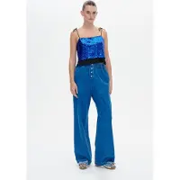 Baum und pferdgarten Jovana Top Bluing Sequins Größe: S | Lingerie-Shirts Outlet | Damen