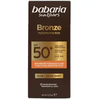 Babaria Bronze Sonnenschutz Fluid Lsf 50 40ml