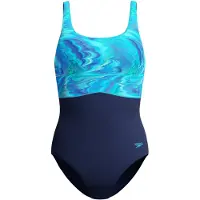 Speedo Print Contour Eclipse Badeanzug