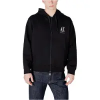 Armani Exchange für Herren. XM000371AF10818UC001 Lässiges schwarzes Sweatshirt (XS), Sportlich, Baumwolle, Multisport