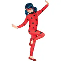 Rubies Miraculous Ladybug Kostüm mit Maske, 5-6 Jahre