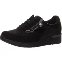 Waldlaufer Schnürhalbschuhe in schwarz, Gr. 6