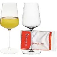 Spiegelau Definition Universal glas 2er Set + Poliertuch